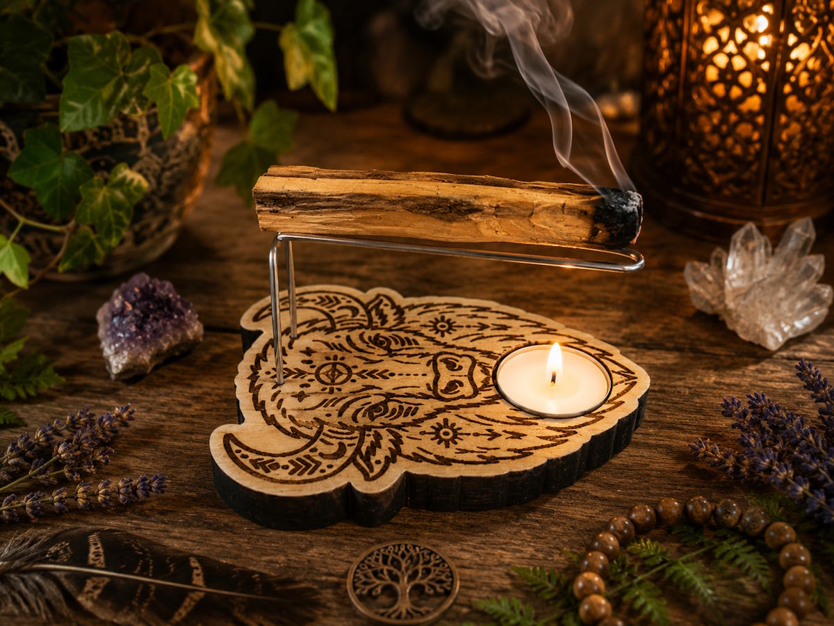 Quemador Palo Santo Búfalo